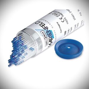 Tubos Capilares Azul sin Heparina X 100 UND